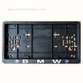 Middle East car license plate frames